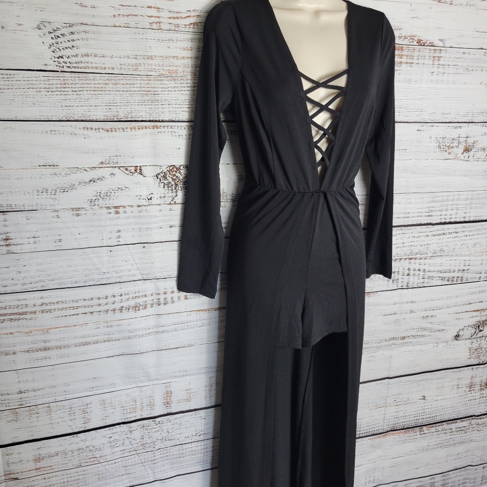 Venus sexy lace up romper - Picture 3 of 5